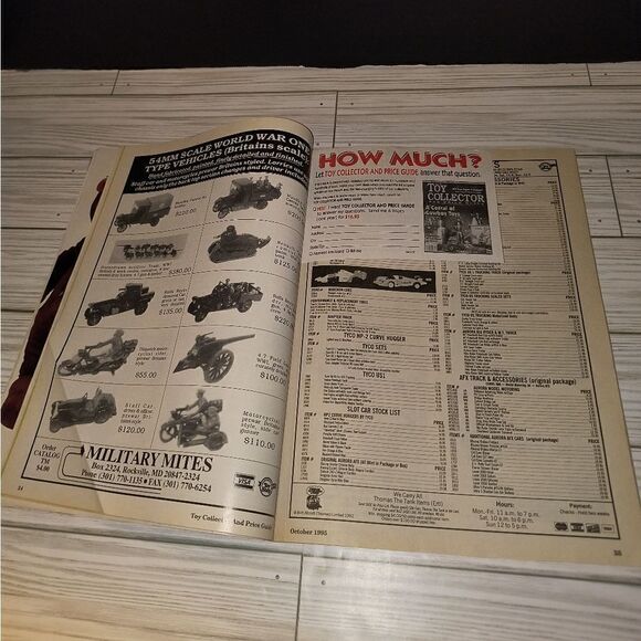 Toy Collector And Price Guide Magazine October 1995 Flintstones Hanna-Barbera - Picture 3 of 7